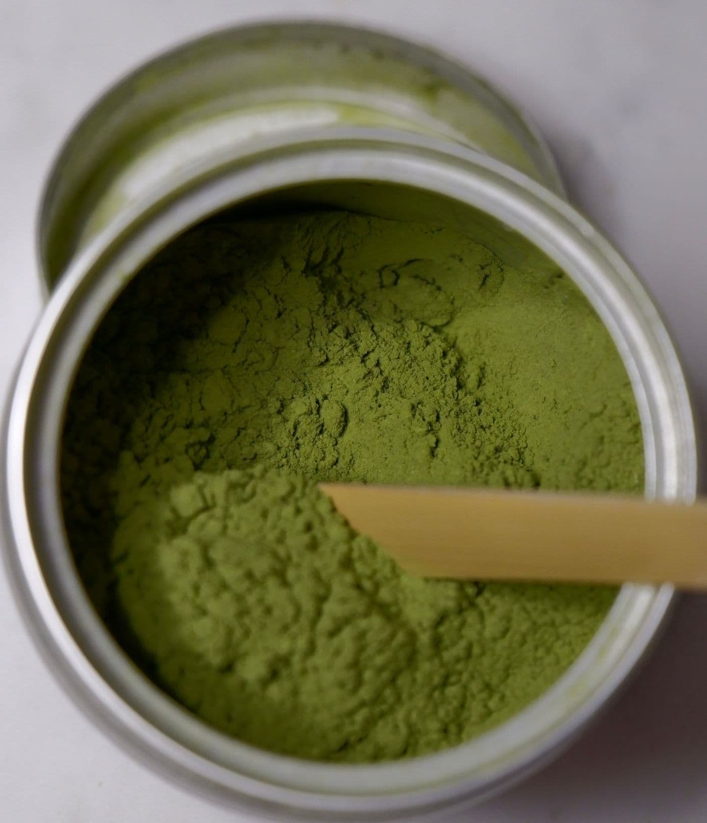 Chá matcha em pó (imagem ilustrativa)